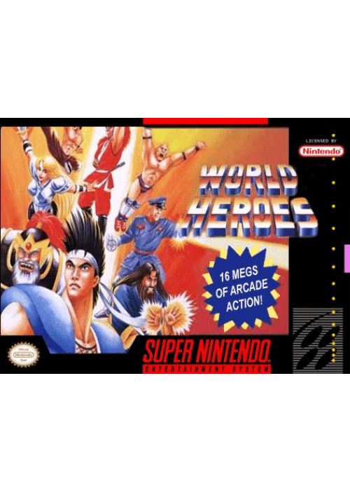 World Heroes SNES (Used)