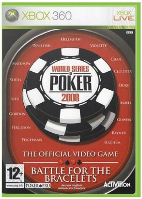 World Series of Poker 2008 XBOX 360 (Used)