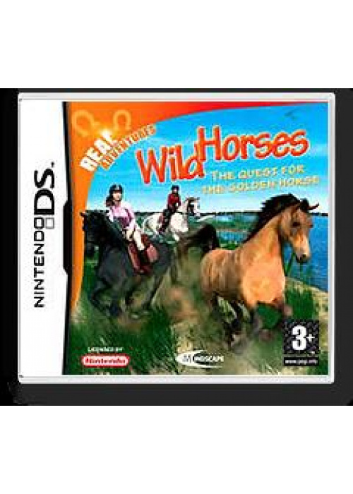 Real Adventures - Wild Horses - The Quest for the Golden Horse DS (Used)