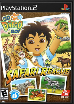 Go, Diego, Go! Safari Rescue PS2 (Used)