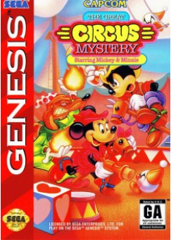 Great Circus Mystery Starring Mickey & Minnie, The Sega Mega Drive (Used)