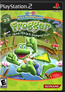 Konami Kids Playground - Frogger Hop, Skip & Jumpin' Fun PS2 (Used)