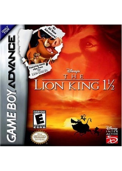 Lion King 1 1-2, The Game Boy Advance (Used)