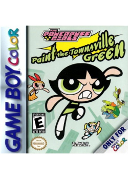 Powerpuff Girls, The - Paint the Townsville Green Game Boy Color (Used)
