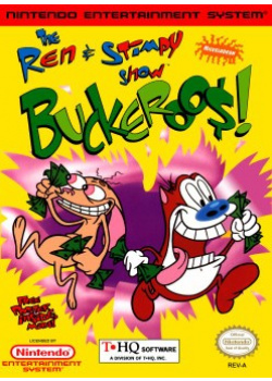 Ren & Stimpy Show, The - Buckeroo$! NES (Used)
