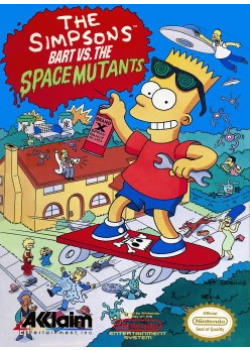 Simpsons, The - Bart Vs. the Space Mutants NES (Used)