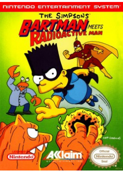 Simpsons, The - Bartman Meets Radioactive Man NES (Used)