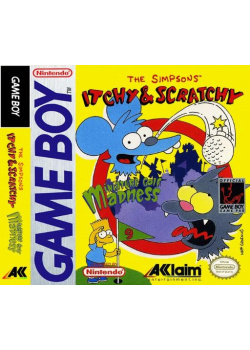 Simpsons Itchy & Scratchy, The - Miniature Golf Madness Game Boy (Used)
