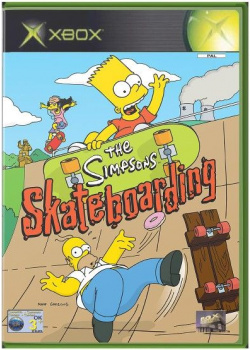 Simpsons, The - Skateboarding XBOX (Used)
