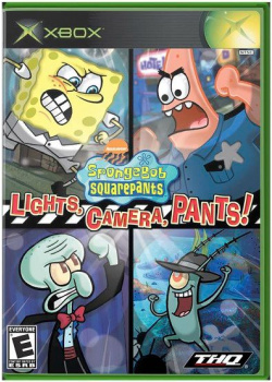 SpongeBob SquarePants - Lights, Camera, Pants! XBOX (Used)