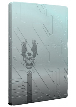 Halo 4 United Nations Space Command UNSC G1 Exclusive Steelbook XBOX 360 (Used)