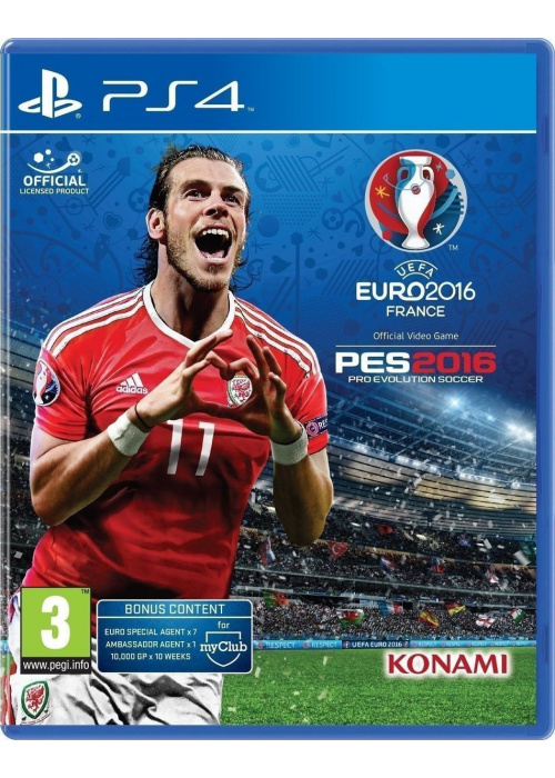Pro Evolution Soccer 2016 Euro 2016 France PS4 (Used)