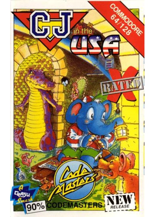 CJ in the USA Commodore 64 (Used)