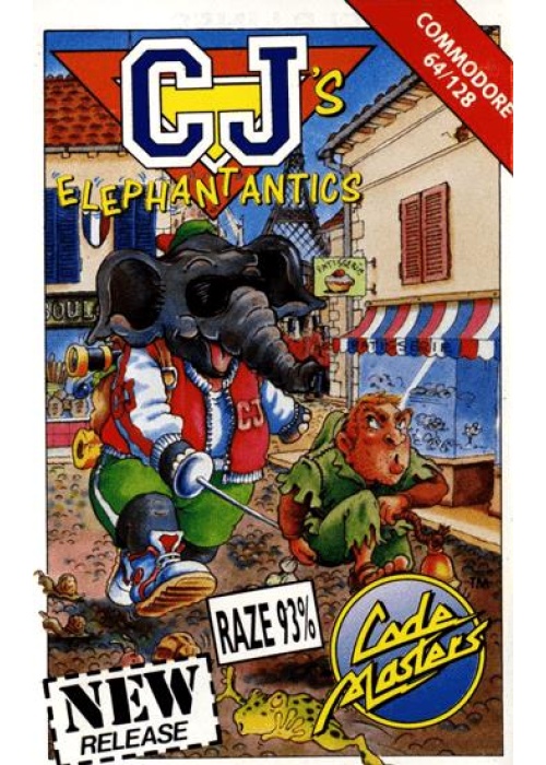 CJ's Elephant Antics Commodore 64 (Used)