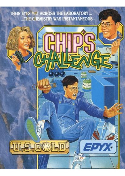 Chip's Challenge Commodore 64 (Used)