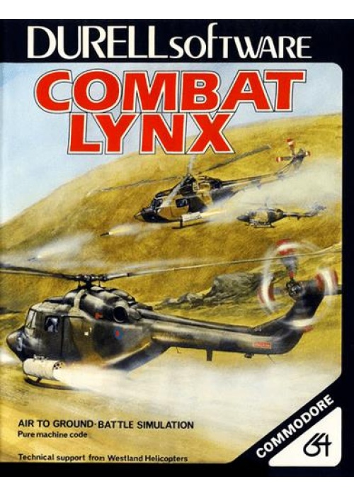 Combat Lynx Commodore 64 (Used)