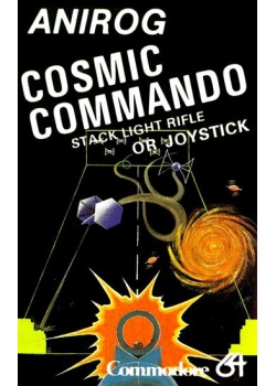 Cosmic Commando Commodore 64 (Used)