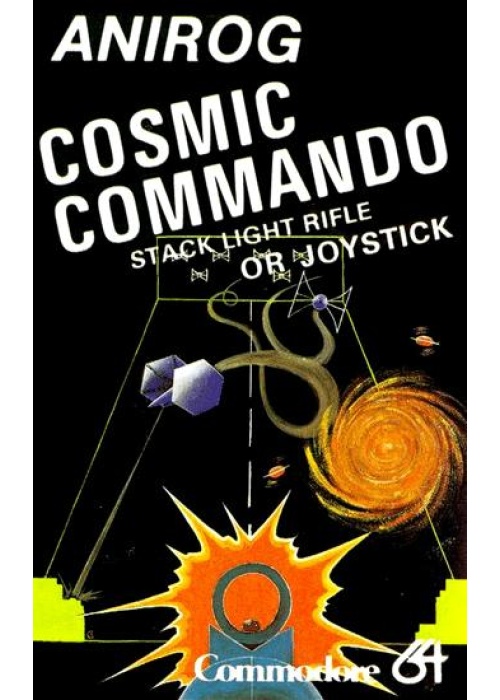 Cosmic Commando Commodore 64 (Used)