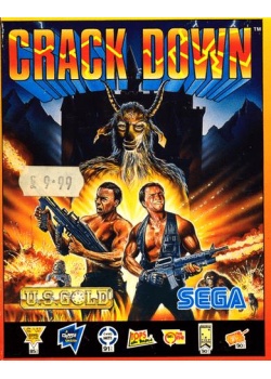 Crack Down Commodore 64 (Used)