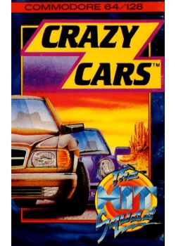 Crazy Cars Commodore 64 (Used)