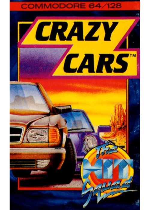 Crazy Cars Commodore 64 (Used)