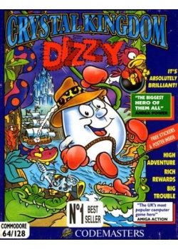Crystal Kingdom Dizzy Commodore 64 (Used)