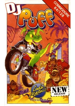 DJ Puff's Volcantic Capers Commodore 64 (Used)