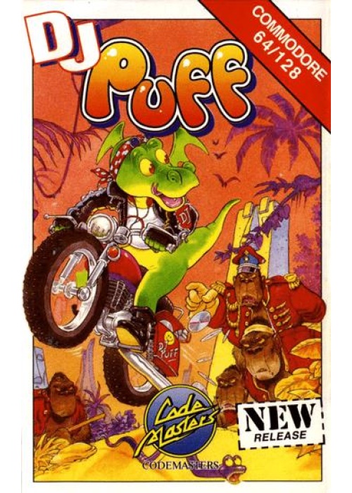 DJ Puff's Volcantic Capers Commodore 64 (Used)