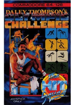 Daley Thompson's Olympic Challenge Commodore 64 (Used)