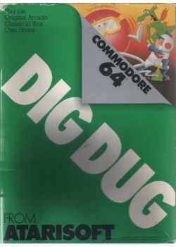 Dig Dug Commodore 64 (Used)
