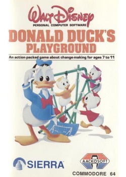 Donald Duck's Playground Commodore 64 (Used)
