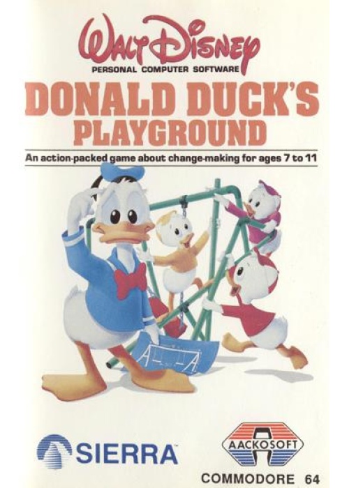 Donald Duck's Playground Commodore 64 (Used)