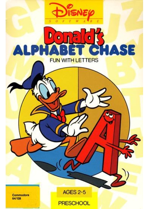 Donald's Alphabet Chase Commodore 64 (Used)