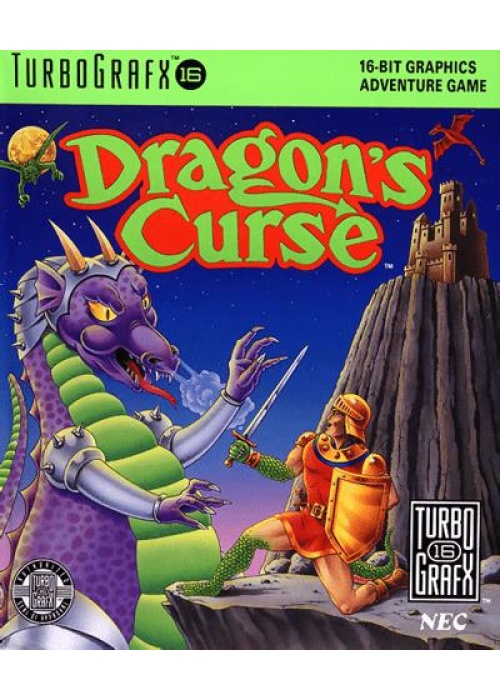 Dragon's Curse NEC TurboGrafx 16 (Used)