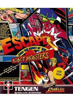 Escape from the Planet of the Robot Monsters Commodore 64 (Used)