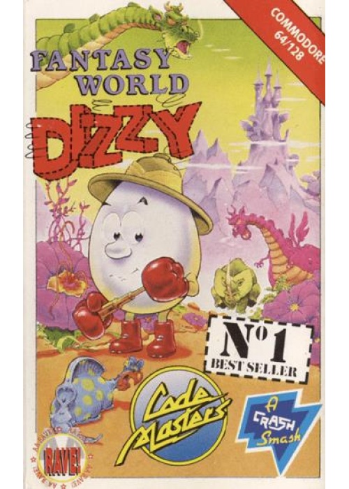 Fantasy World Dizzy Commodore 64 (Used)