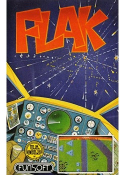 Flak - The Ultimate Flight Experience Commodore 64 (Used)