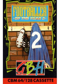 Footballer of the Year 2 Commodore 64 (Used)
