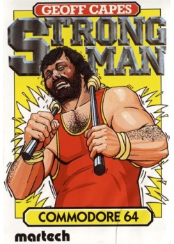 Geoff Capes Strongman Challenge Commodore 64 (Used)
