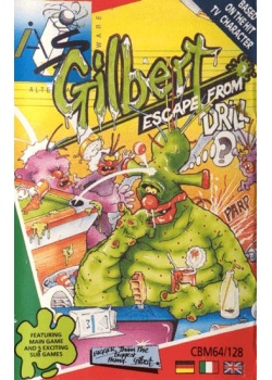 Gilbert - Escape from Drill Commodore 64 (Used)