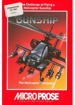 Gunship Commodore 64 (Used)