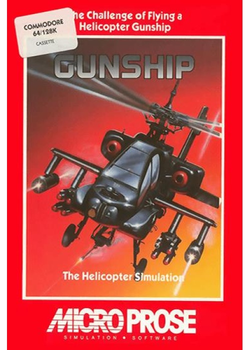 Gunship Commodore 64 (Used)