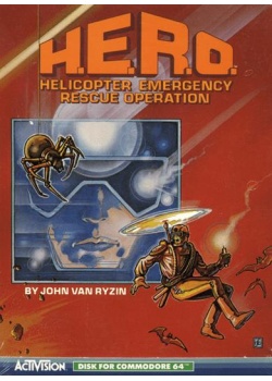 H.E.R.O. - Helicopter Emergency Rescue Operation Commodore 64 (Used)
