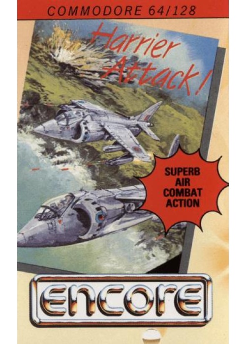 Harrier Attack Commodore 64 (Used)