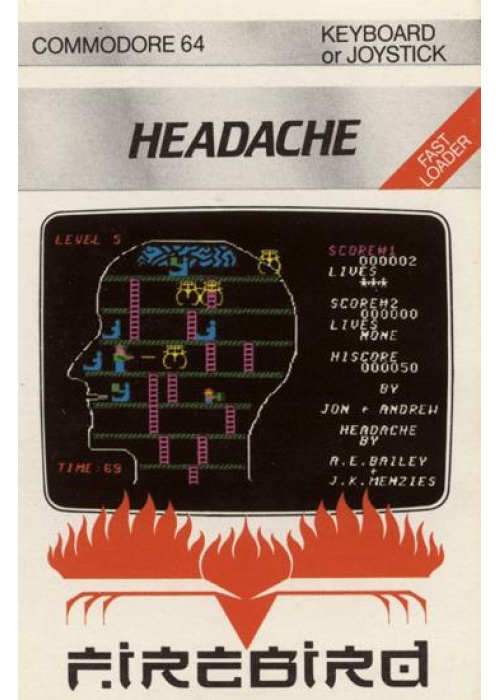 Headache Commodore 64 (Used)