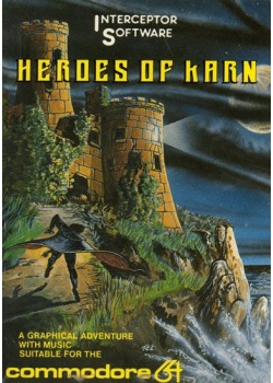 Heroes of Karn, The Commodore 64 (Used)
