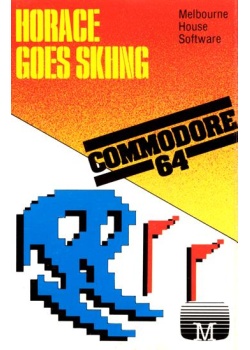 Horace Goes Skiing Commodore 64 (Used)