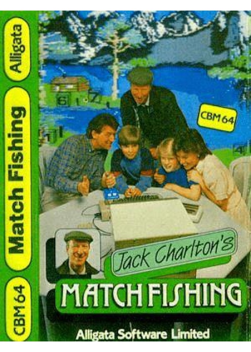 Jack Charlton's Match Fishing Commodore 64 (Used)