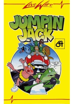 Jumpin Jack Commodore 64 (Used)