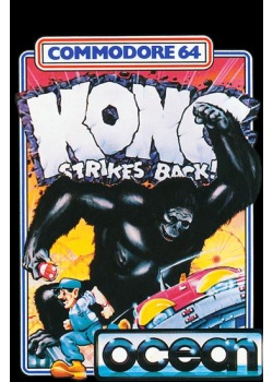 Kong Strikes Back Commodore 64 (Used)